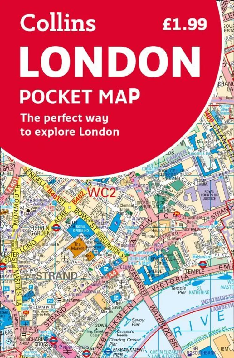 London Pocket Map - Collins af Collins