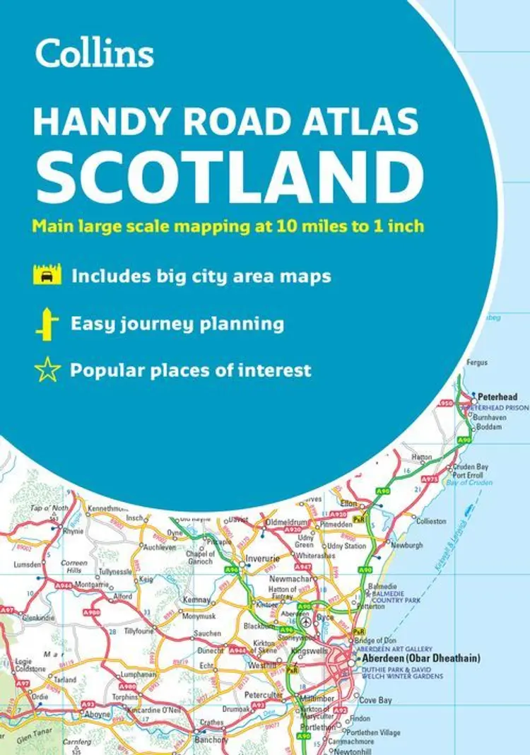 Collins Handy Road Atlas Scotland - Collins af Collins