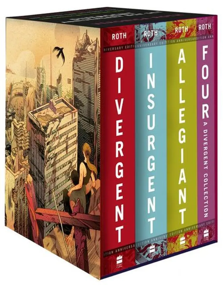 Divergent Series Four-Book Collection Box Set (Books 1-4): 10th Anniversary edition af Veronica Roth
