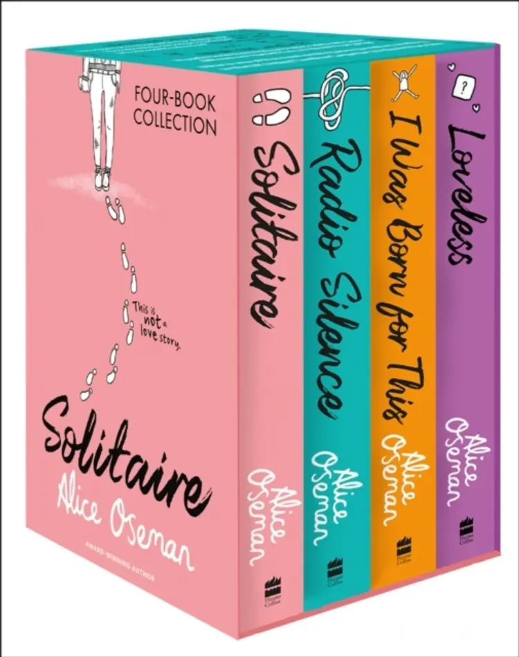 Alice Oseman Four-Book Collection Box Set (Solitaire, Radio Silence, I Was Born For This, Loveless) af Alice Oseman