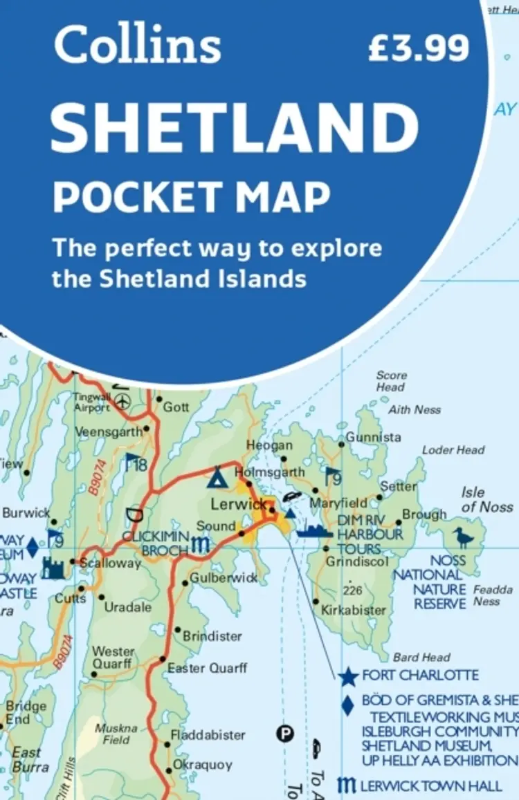 Shetland Pocket Map The Perfect Way To Explore The Shetland - Collins Maps af Collins