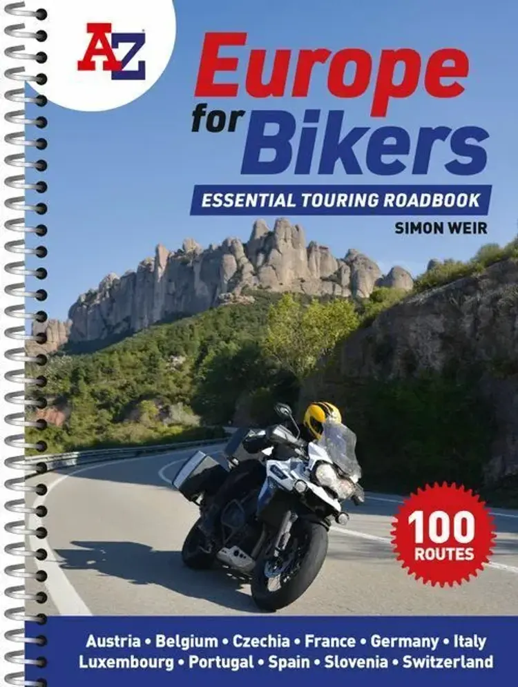 Europe for Bikers: Essential Touring Roadbook: 100 scenic routes around Europe af Weir Simon