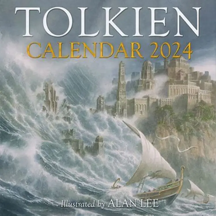 Tolkien Calendar 2024: The Fall of Numenor af J. R. R. Tolkien