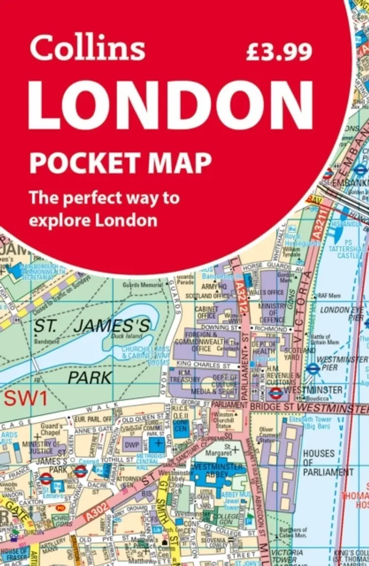 London Pocket Map - Collins Maps af Collins