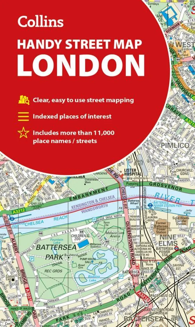 London Handy Street Map af Collins