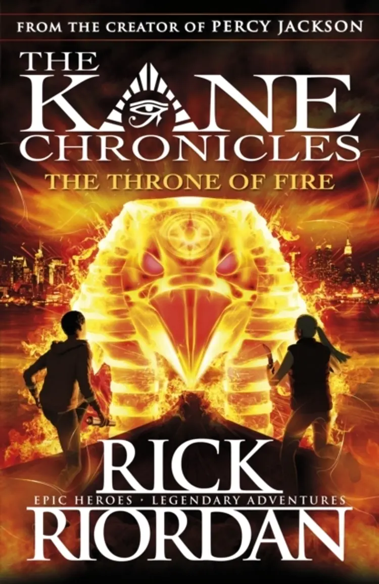 The Throne of Fire af Rick Riordan