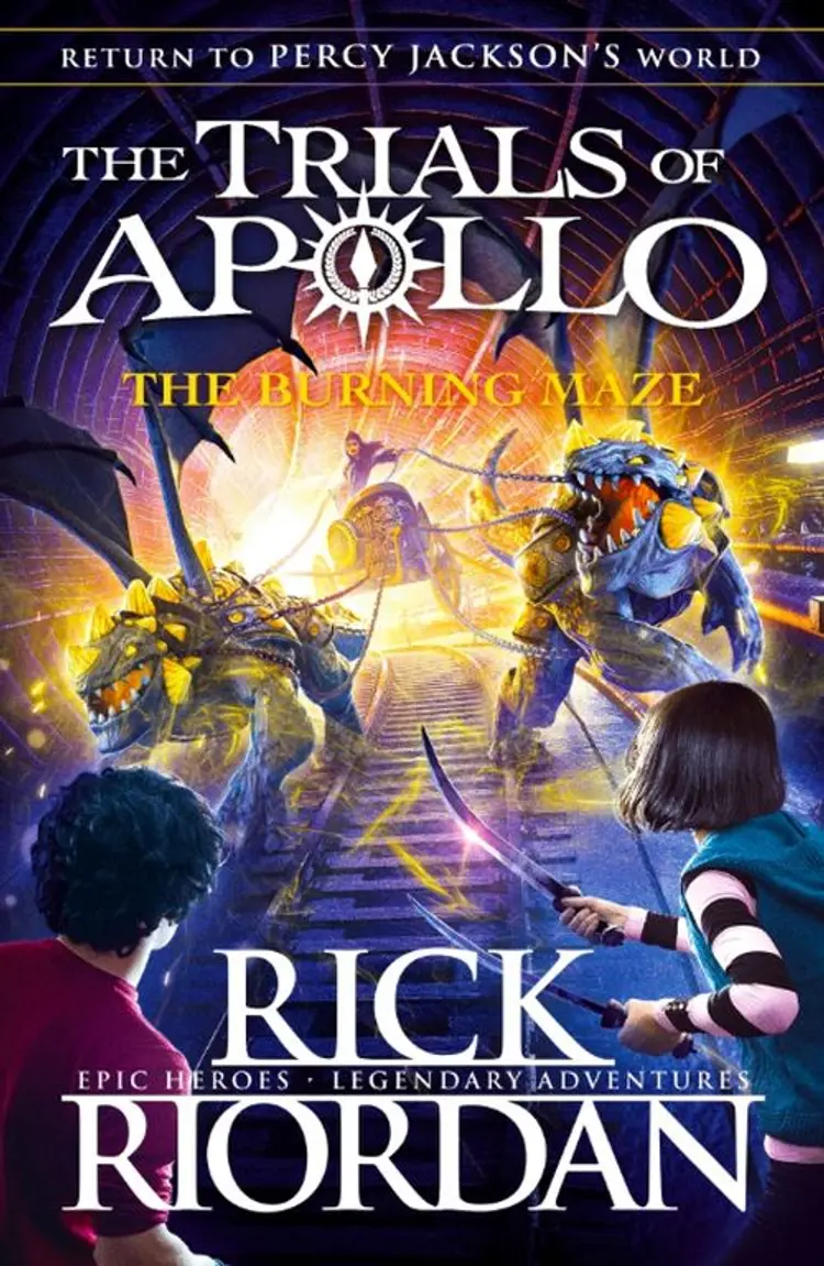 The Burning Maze af Rick Riordan