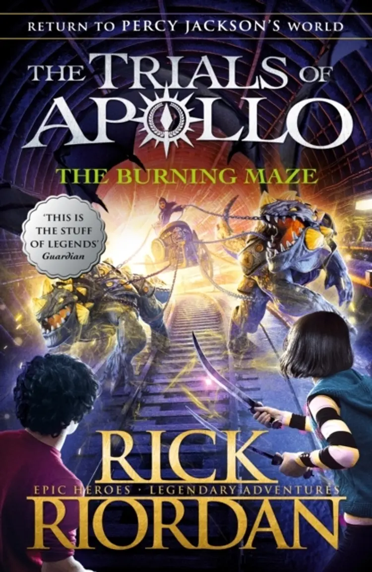 The Burning Maze The Trials Of Apollo Book 3 af Rick Riordan