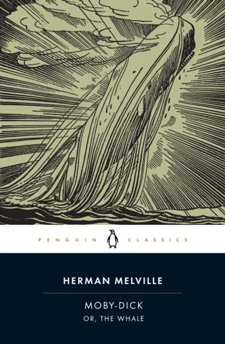 THE WHALE MOBY-DICK OR af HERMAN MELVILLE
