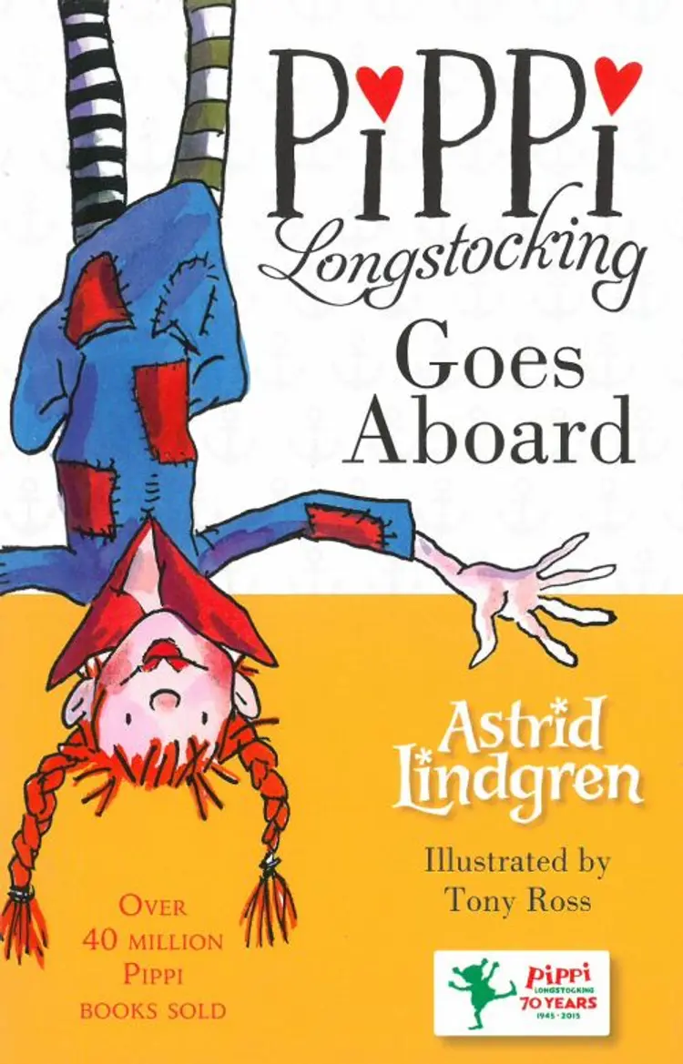 Pippi Longstocking Goes Aboard af Astrid Lindgren