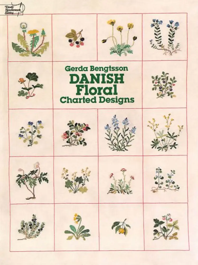 Danish Floral Charted Designs af Gerda Bengtsson