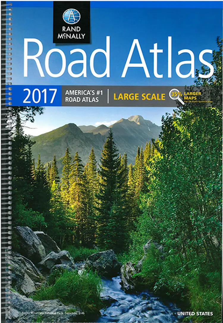 Rand McNally 2017 Large Scale Road Atlas USA