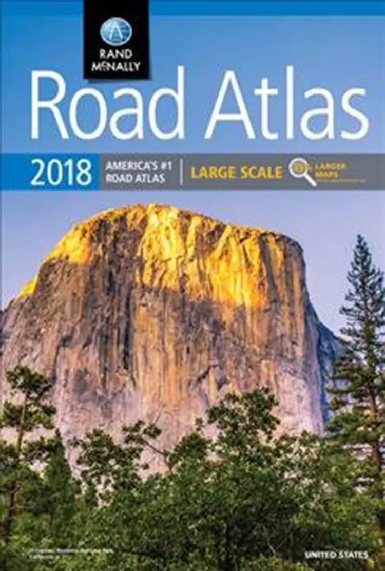 Rand McNally 2018 Large Scale Road Atlas USA