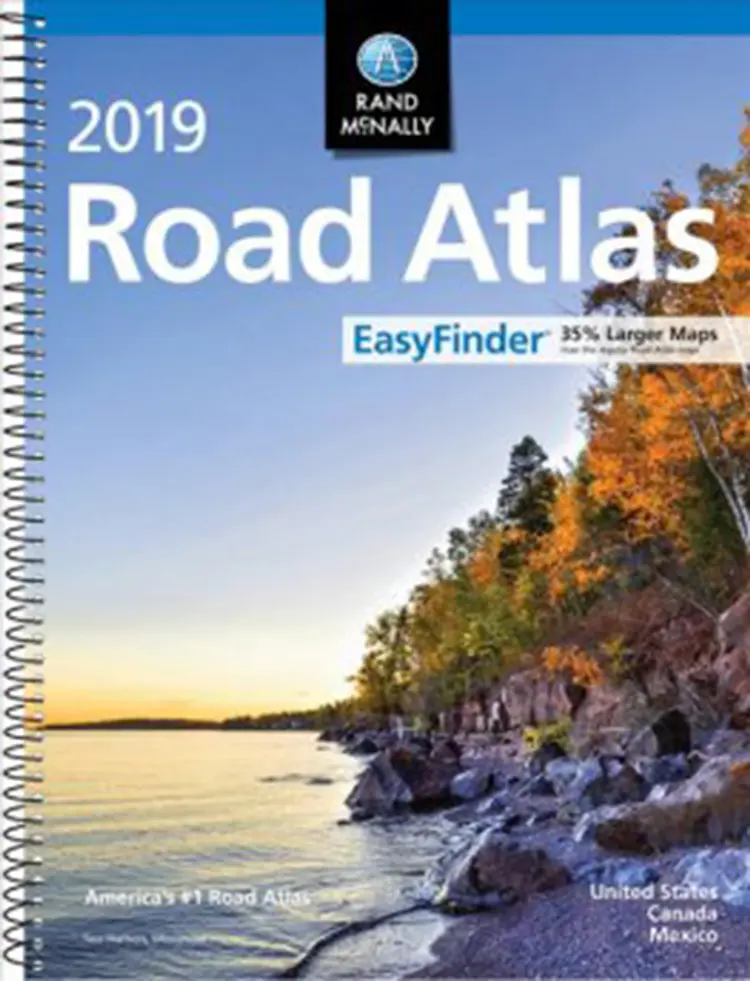 Rand McNally 2019 Easyfinder Midsize Road Atlas USA, Canada & Mexico