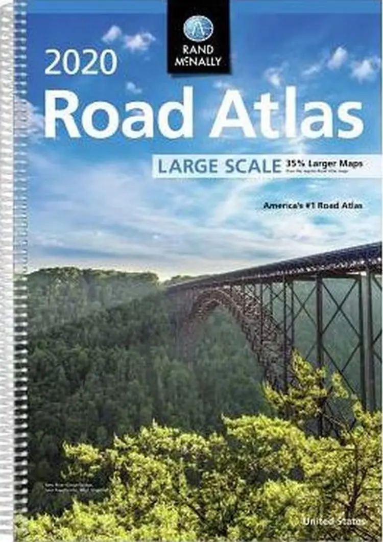 Rand McNally 2020 Large Scale Road Atlas USA af Rand McNally