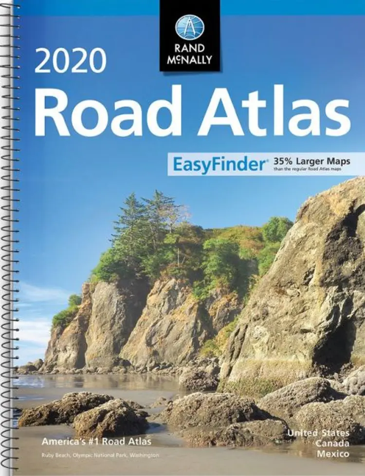 Rand McNally 2020 EasyFinder Midsize Road Atlas USA, Canada & Mexico af Rand McNally