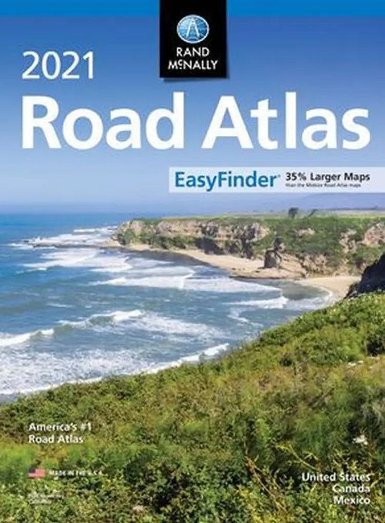 Rand McNally 2021 EasyFinder Midsize Road Atlas USA, Canada & Mexico af Rand McNally