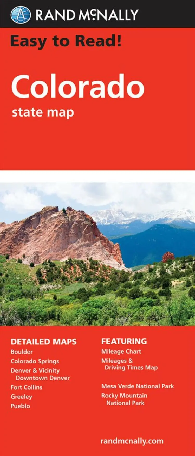 Colorado State Map - Rand McNally af Rand McNally