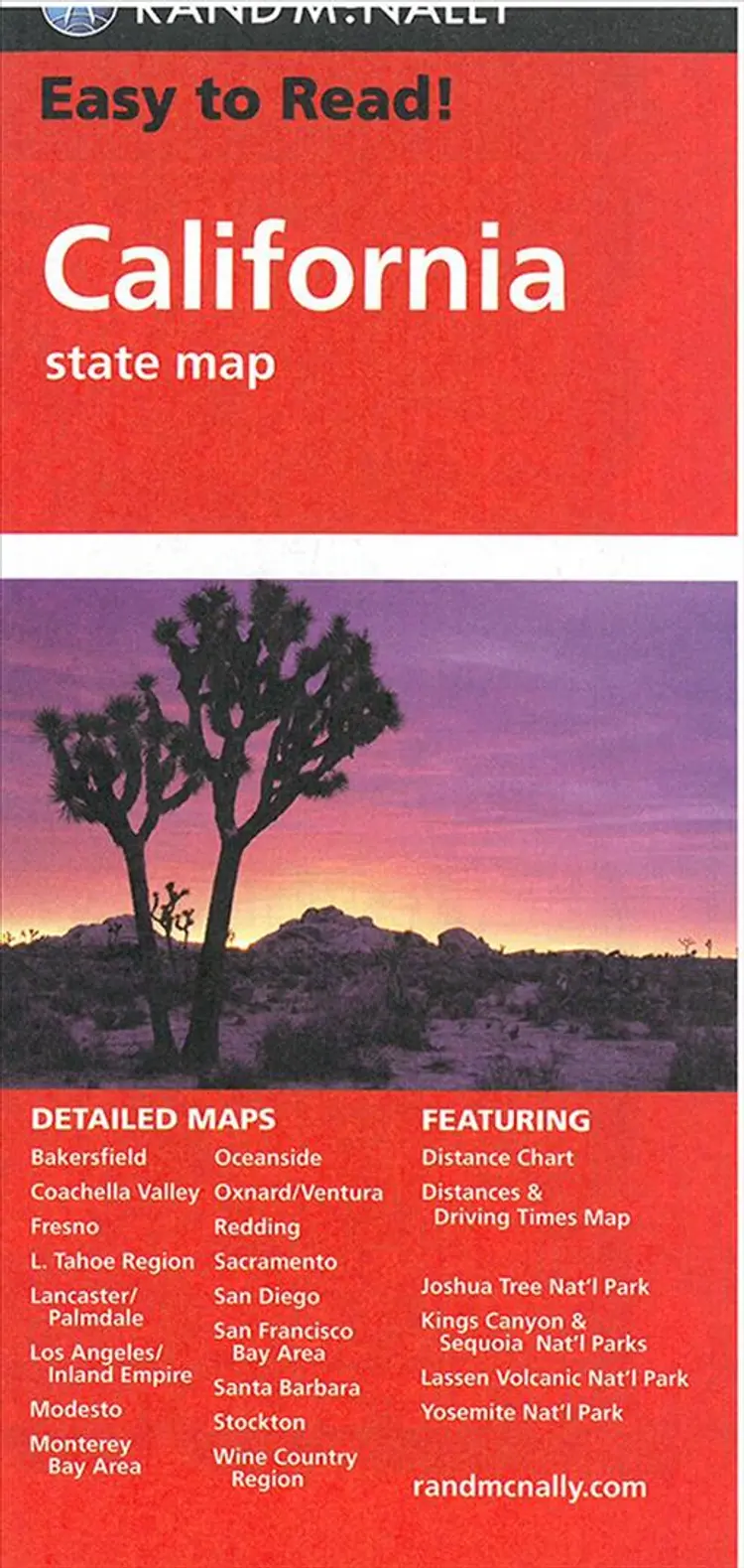 California af Rand McNally