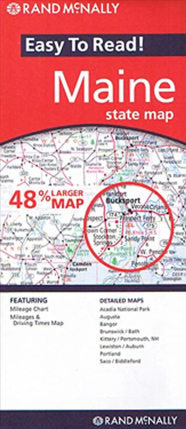 Maine State Map