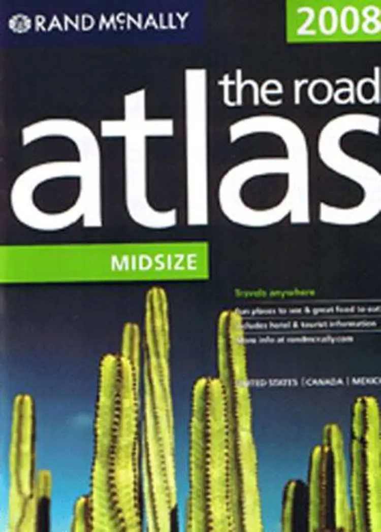 Rand McNally 2008 Road Atlas Midsize USA, Canada & Mexico