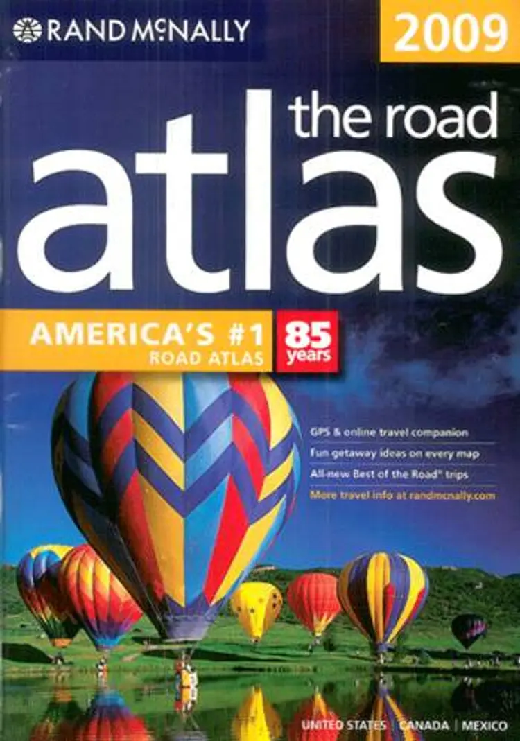 Rand McNally 2009 Road Atlas USA, Canada & Mexico