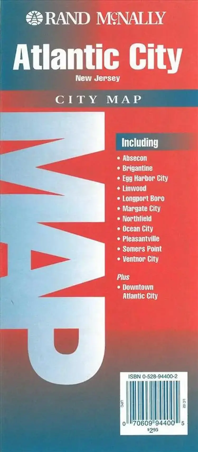 Atlantic City af Rand McNally