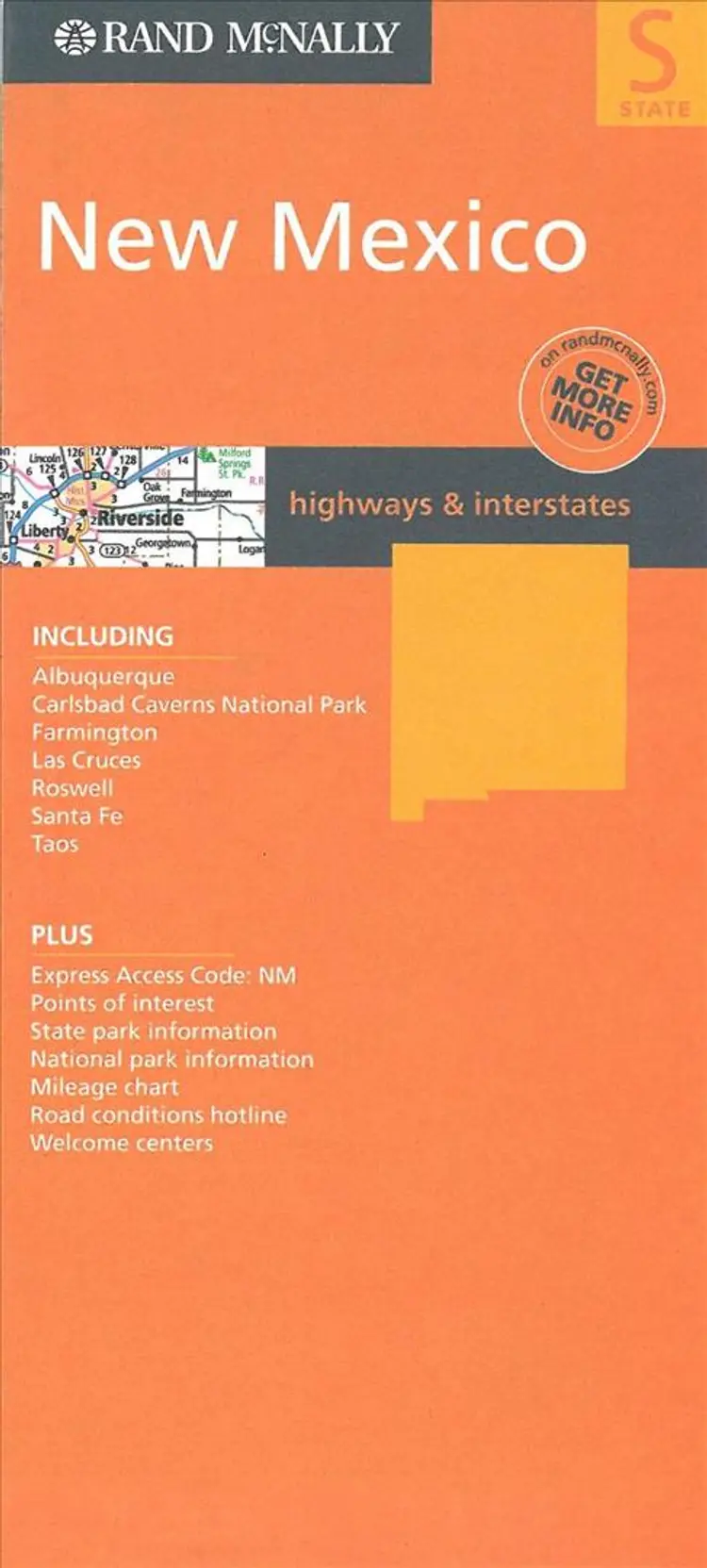 New Mexico State Map