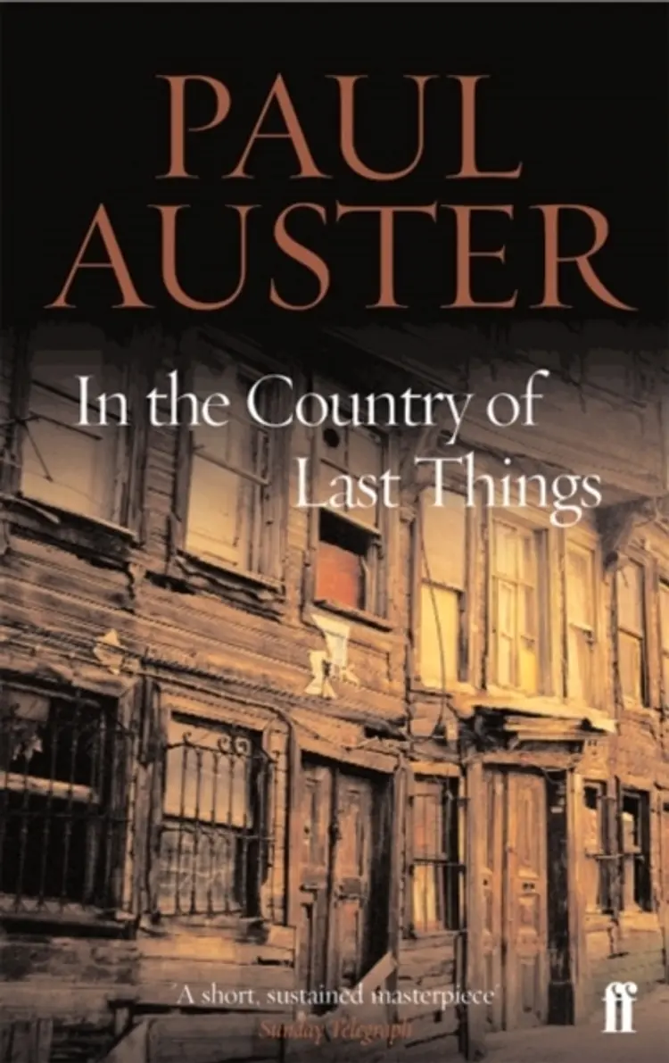 IN THE COUNTRY OF LAST THINGS af PAUL AUSTER