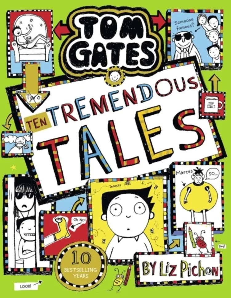 Tom Gates 18: Ten Tremendous Tales Pb af Liz Pichon