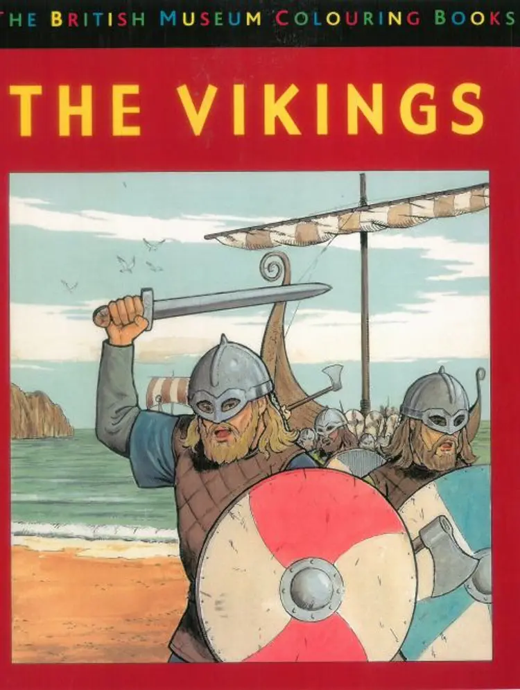 The British Museum Colouring Book of the Vikings af John Green