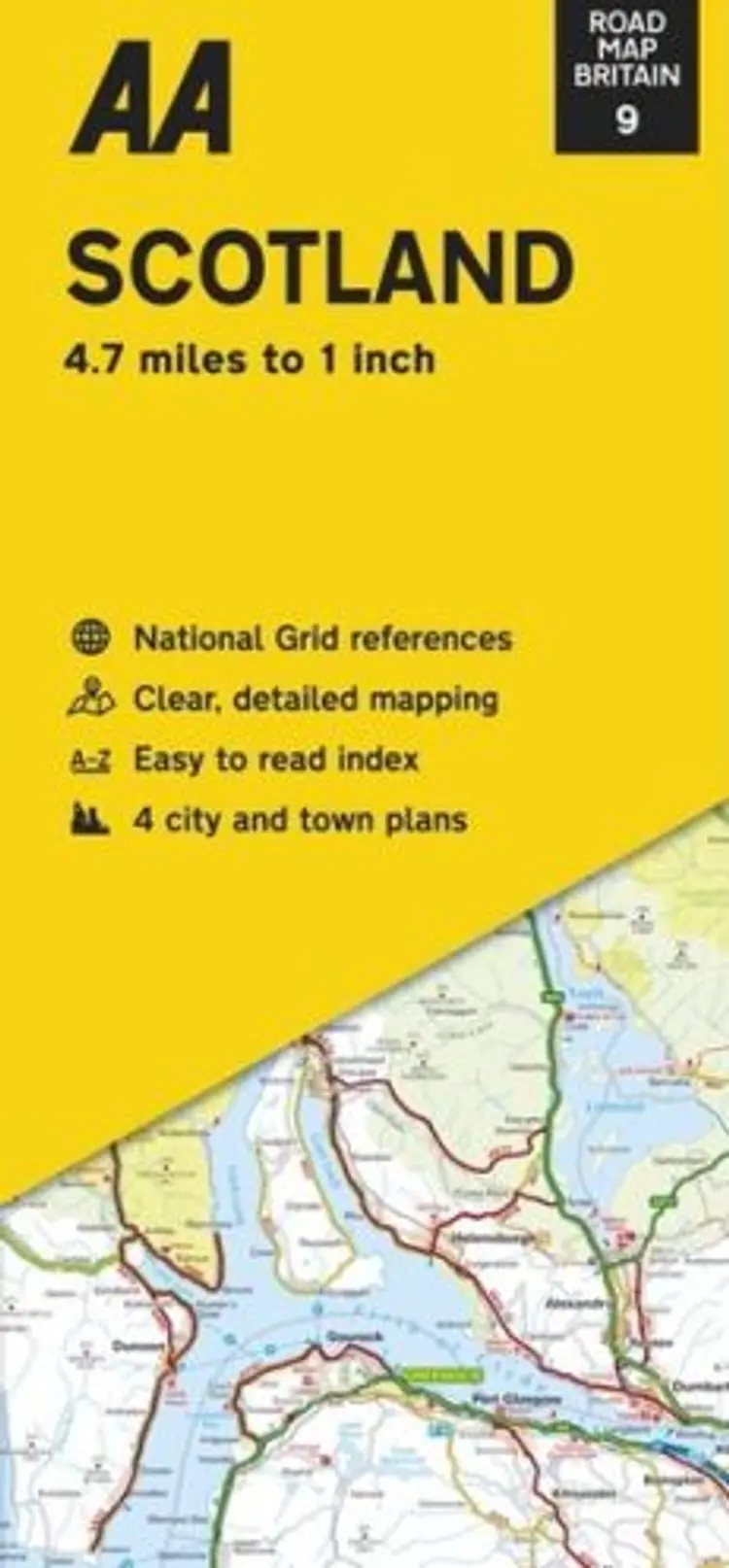 AA Road Map Britain 9: Scotland - AA af AA