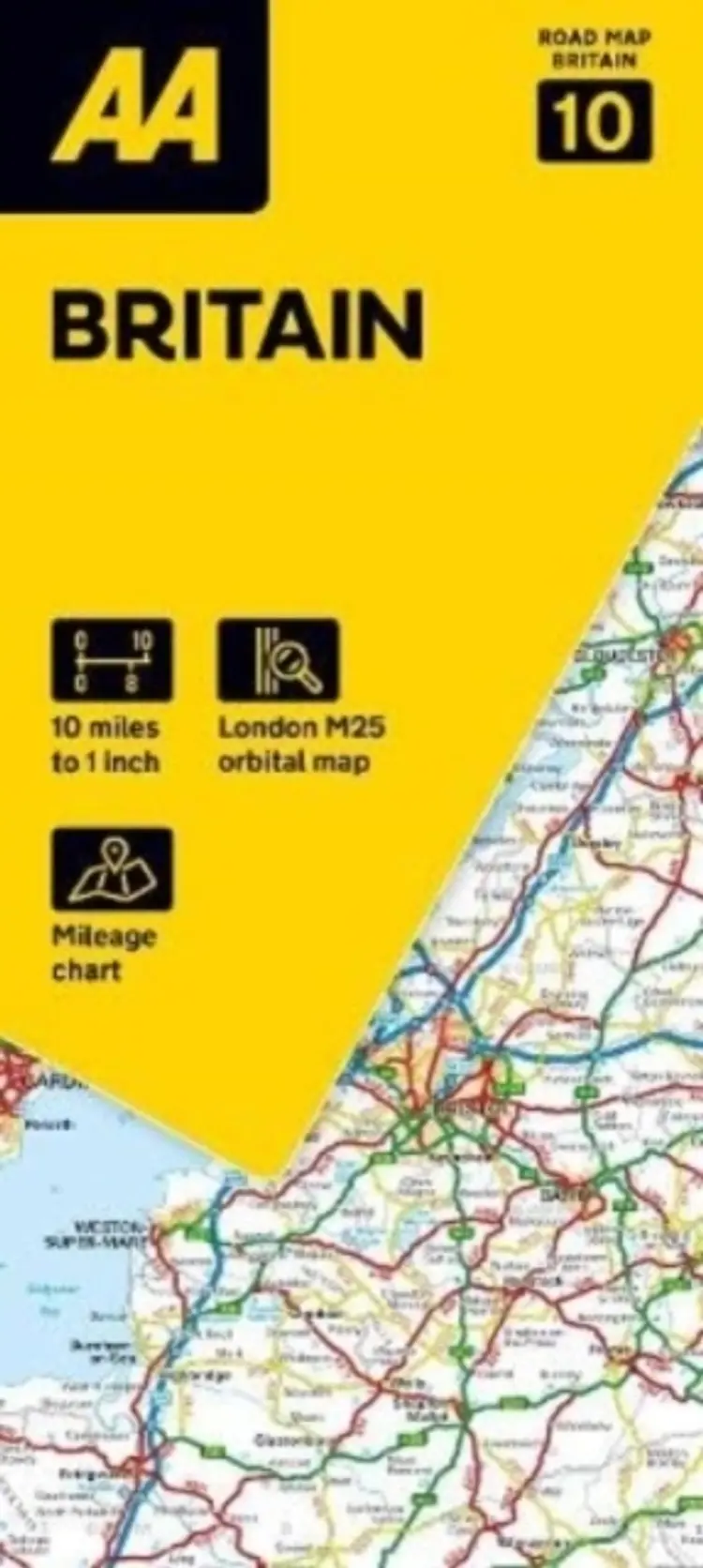 Aa Road Map Britain - AA af AA
