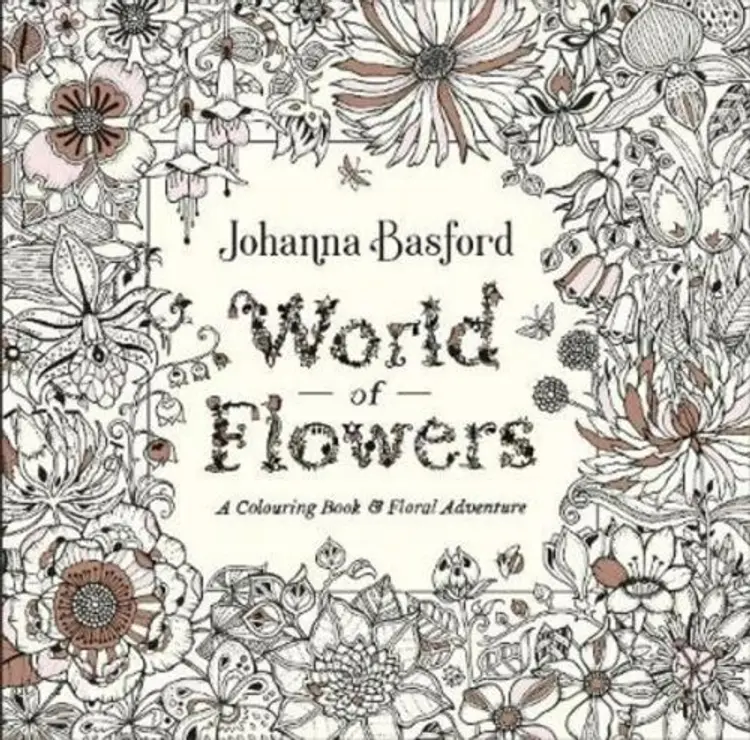 World of Flowers: A Colouring Book and Floral Adventure af Johanna Basford