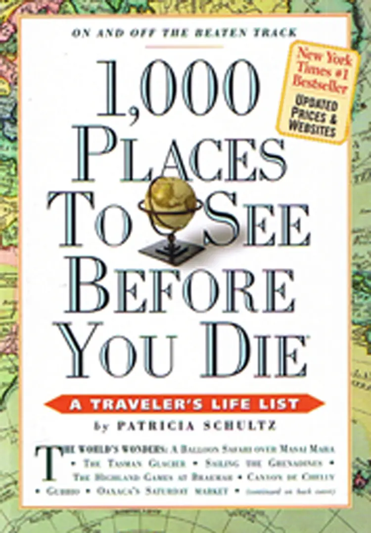 1000 places to see before you die af Patricia Schultz