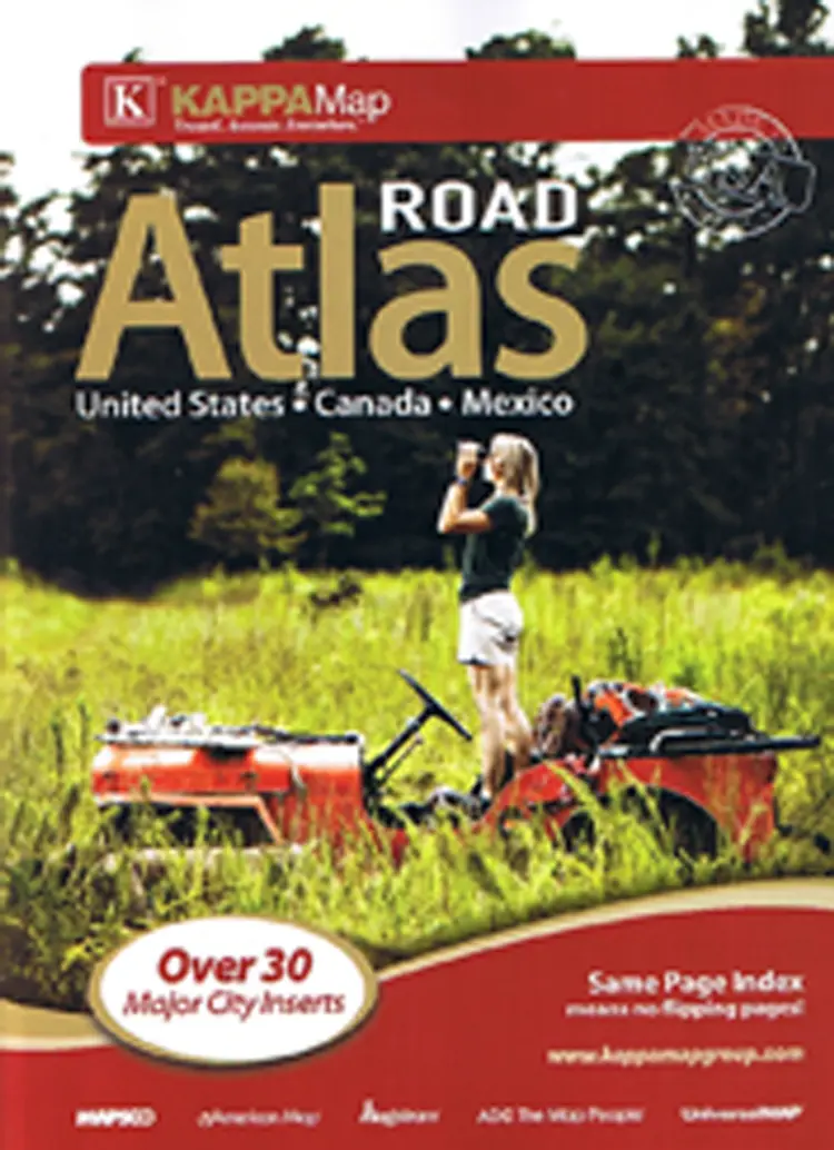 United States, Canada, Mexico Medium Road Atlas 2012
