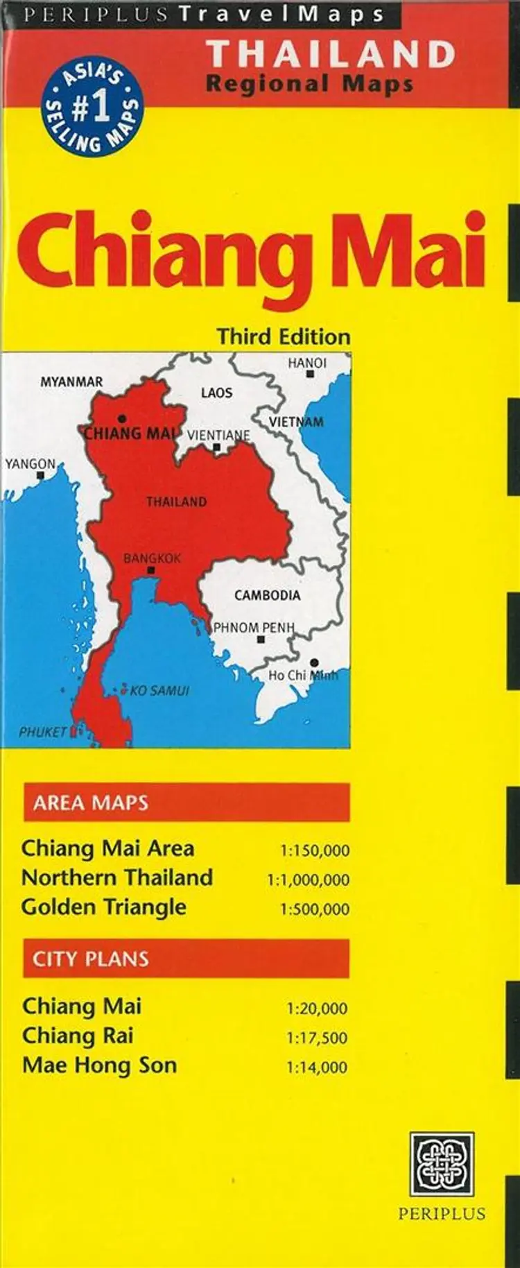 Chiang Mai - Northern Thailand Regional Map
