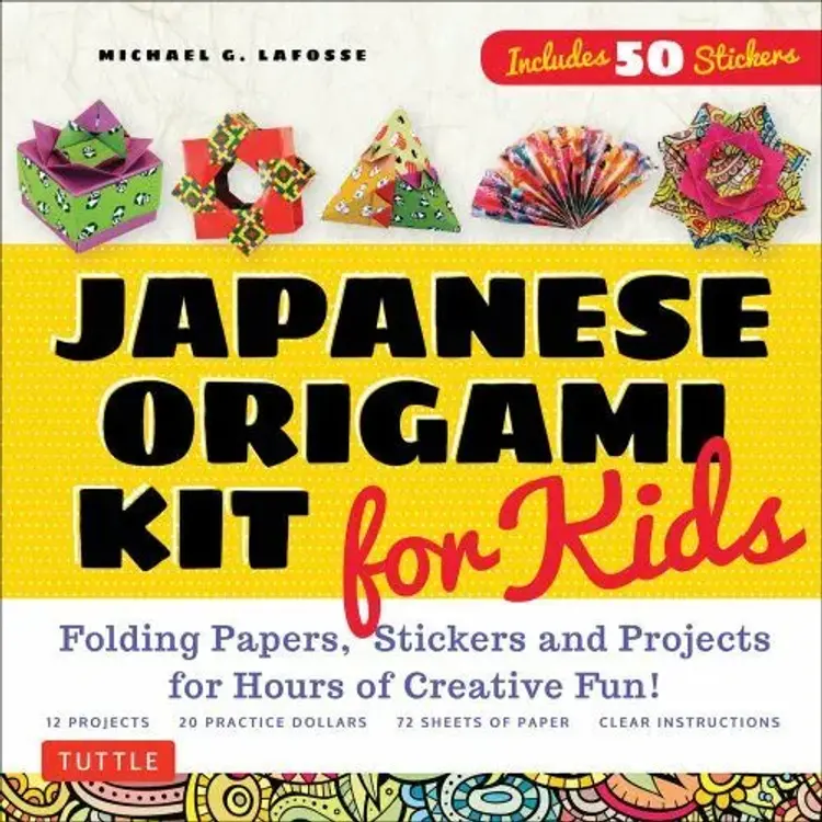 Japanese Origami Kit for Kids: 92 Colorful Folding Papers and 12 Original Origami Projects af Michael G. LaFosse