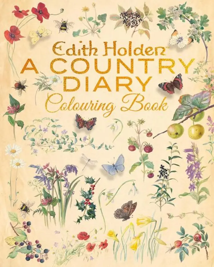 Edith Holden: A Country Diary Colouring Book af Edith Holden
