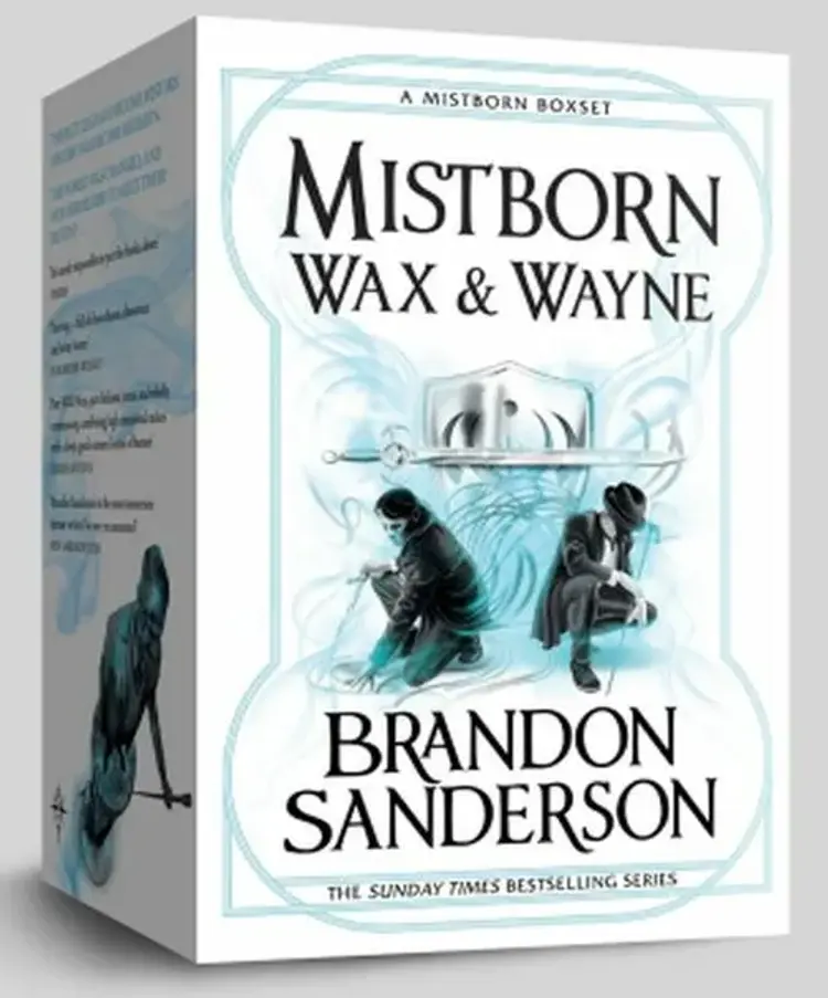 Mistborn Quartet Boxed Set: The Alloy of Law, Shadows of Self, The Bands of Mourning, The Lost Metal af Brandon Sanderson