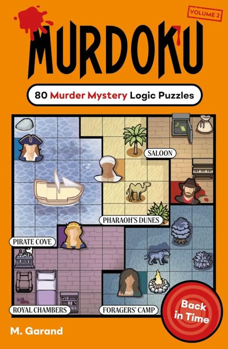 Murdoku: 80 Murder Mystery Logic Puzzles af M. Garand