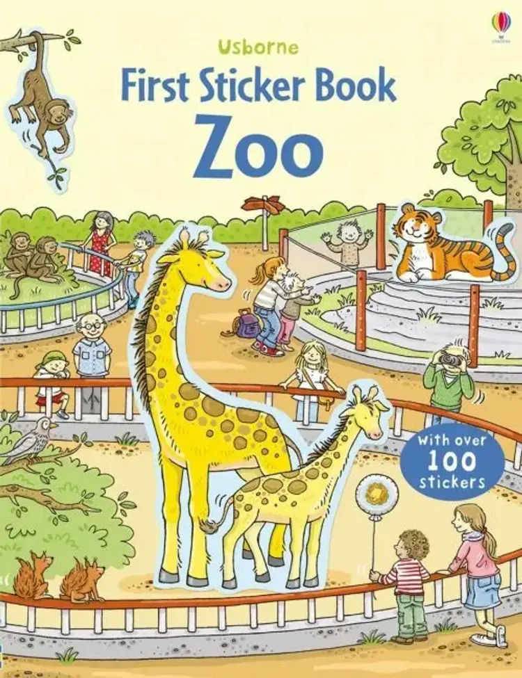 First Sticker Book Zoo af Cecilia Johansson