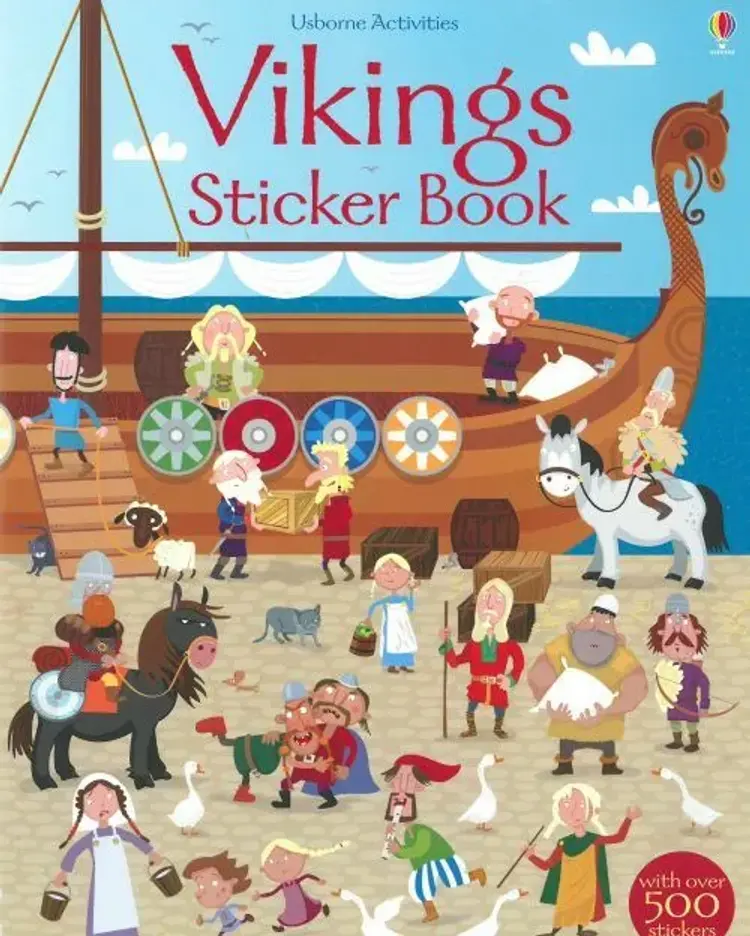 Viking Sticker Book af Fiona Watt