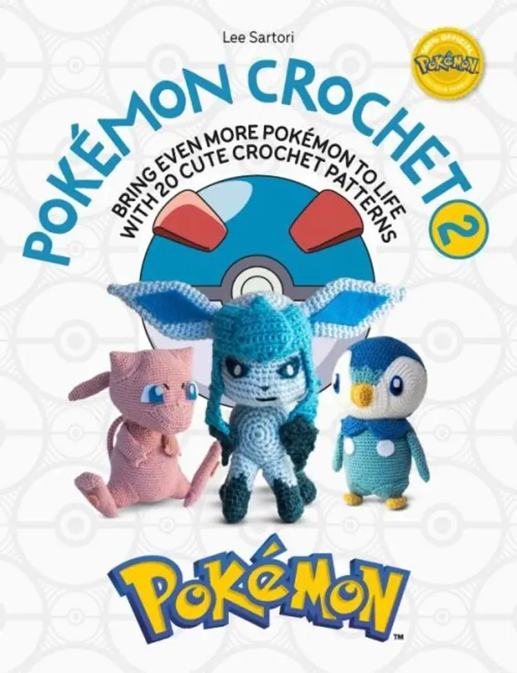 Pokemon Crochet Vol 2: Bring even more Pokemon to life with 20 cute crochet patterns af Lee Sartori