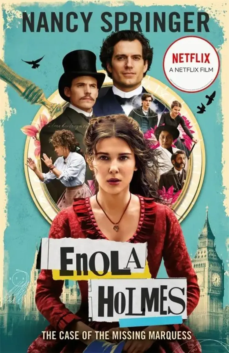 Enola Holmes: The Case Of The Missing Marquess Now A Netflix af Nancy Springer