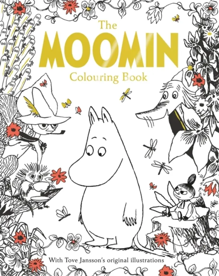 The Moomin Colouring Book af Tove Jansson