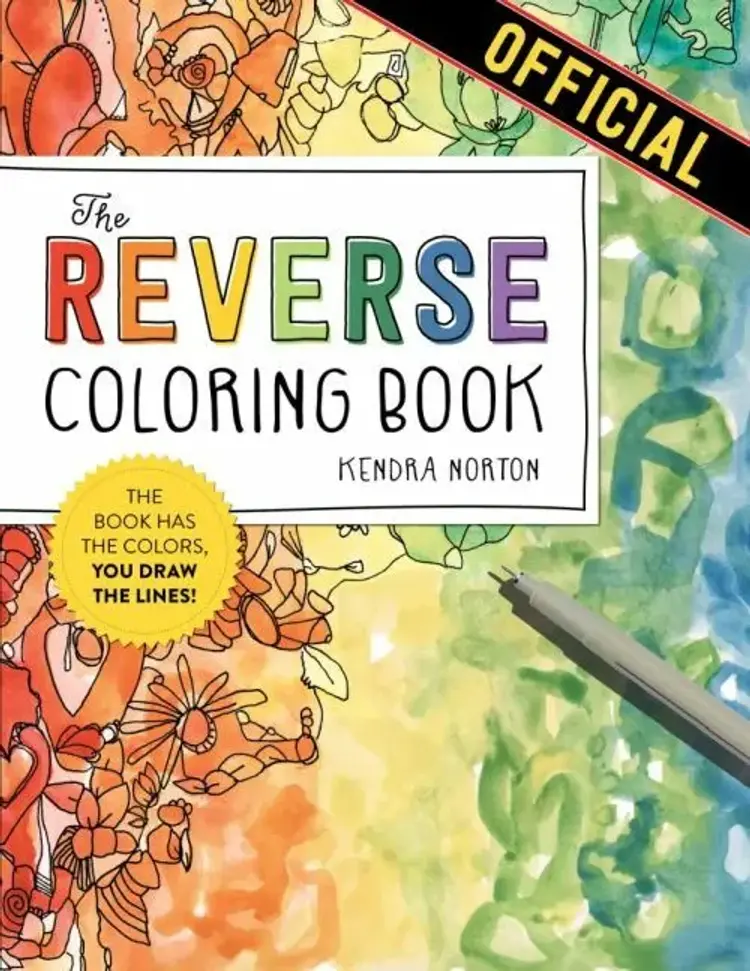 The Reverse Coloring Book af Kendra Norton