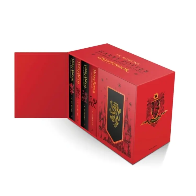 Harry Potter Gryffindor House Editions Hardback Box Set af J.K. Rowling