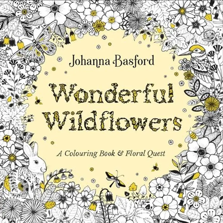 Wonderful Wildflowers: A Colouring Book & Floral Quest af Johanna Basford