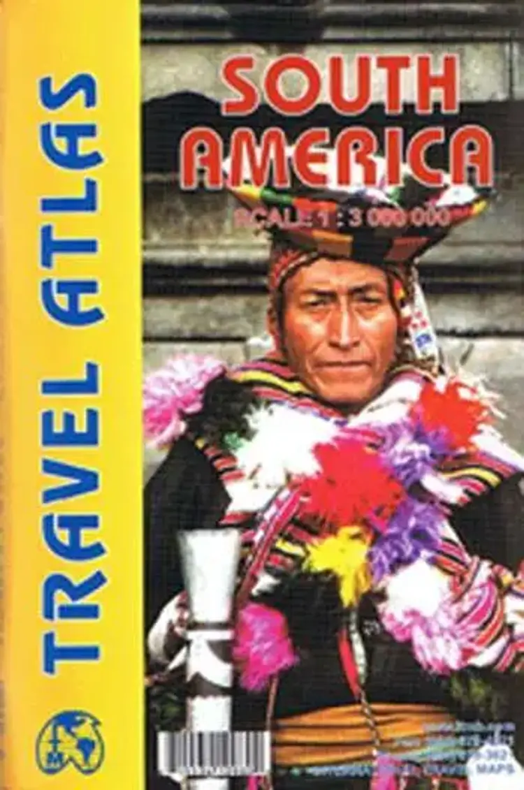 South America Travel Atlas, International Travel Maps af ITM Publications